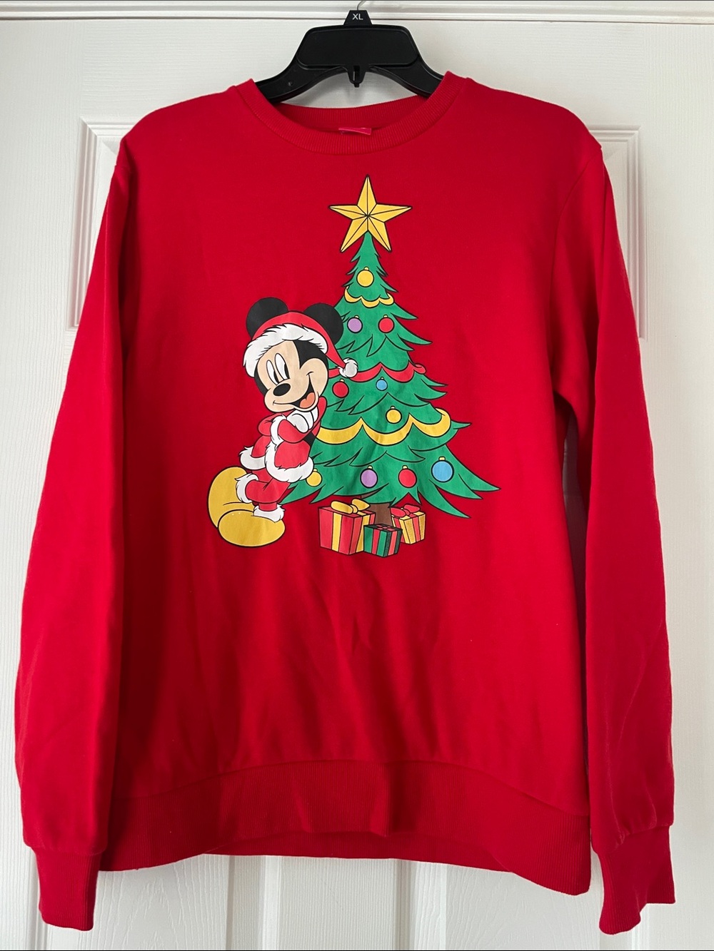 Disney Red Christmas oversized Pullover